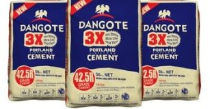 Dangote Debunks Profiteering Allegations, Says Cement Factory Price Is N2,510 Per Bag